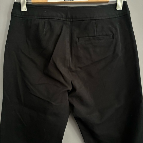 Chaps Size 4 Petite Black Cotton Ankle Pants - Picture 6 of 10